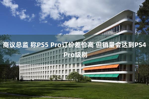 商议总监 称PS5 Pro订价差价高 但销量会达到PS4 Pro级别