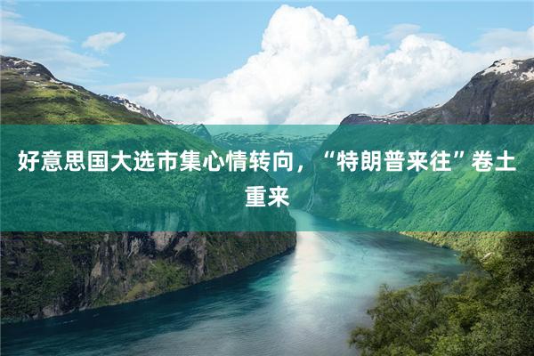 好意思国大选市集心情转向，“特朗普来往”卷土重来